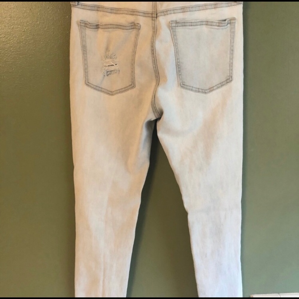 Rue 21 Denim High Rise Ankle Jeggings Size 6 - Picture 7 of 7
